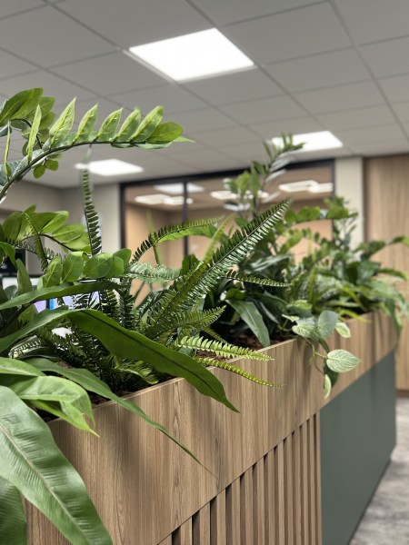 Kunstbeplanting divider